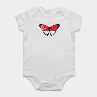 Vintage SIngapore Butterfly Moth | Support Singapore and Stand with Singaporean Baby Bodysuit